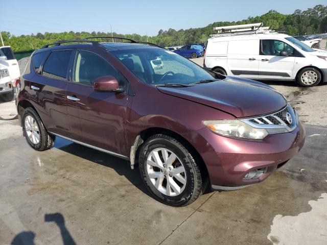  NISSAN MURANO 2014 Бургунді