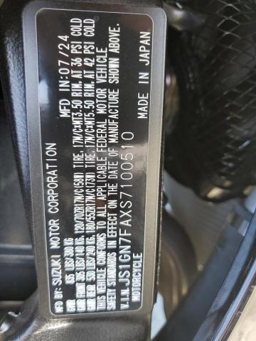 2025 SUZUKI GSX-R600   