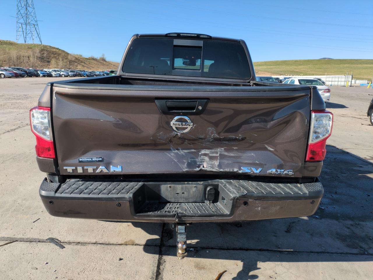 2017 Nissan Titan Sv VIN: 1N6AA1E53HN518353 Lot: 54135005