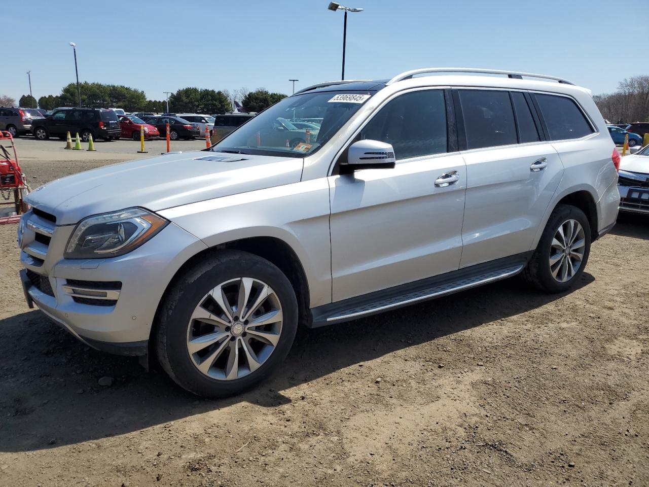 2015 Mercedes-Benz Gl 450 4Matic იყიდება East Granby-ში, CT - Minor Dent/Scratches