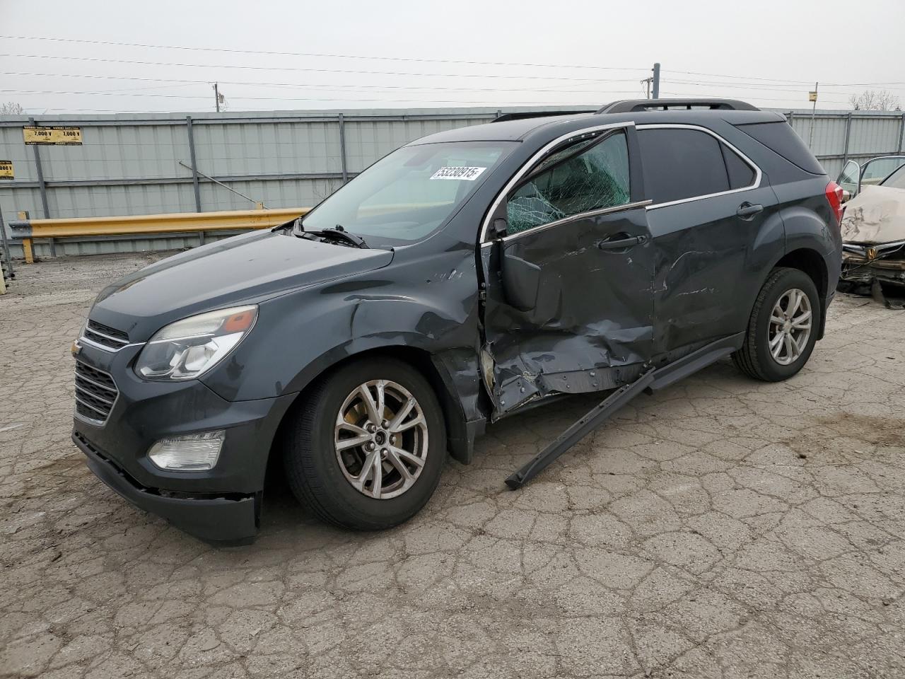 2017 Chevrolet Equinox Lt на продаже в Dyer, IN - Side