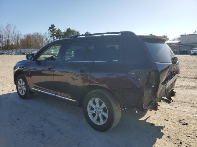  TOYOTA HIGHLANDER 2013 Maroon