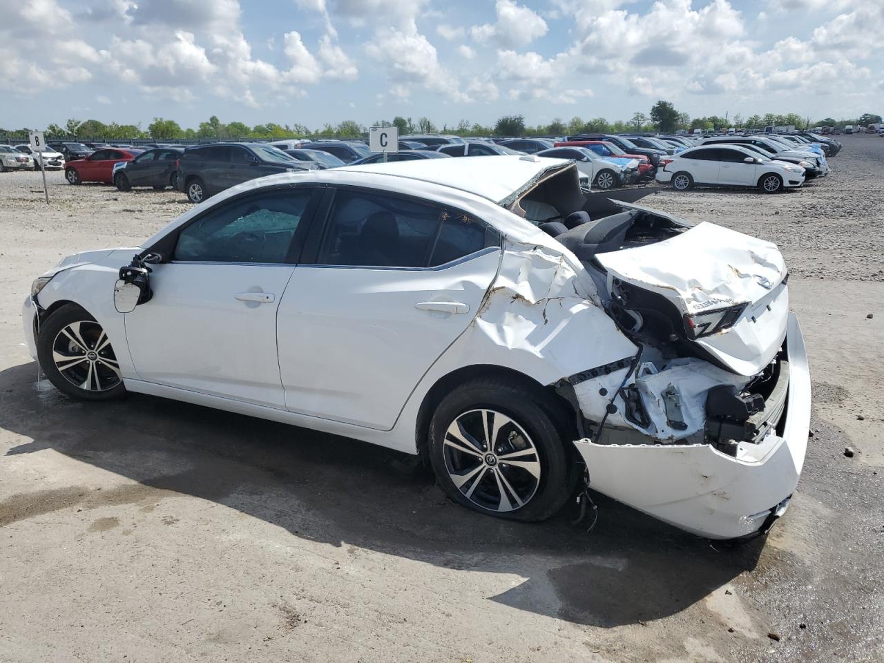 3N1AB8CV7NY256687 NISSAN SENTRA 2022