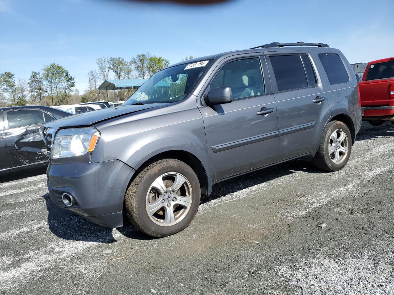 2012 Honda Pilot Exl за продажба в Spartanburg, SC - Front End