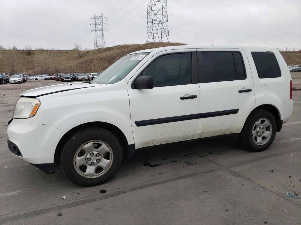 2013 Honda Pilot Lx للبيع في Littleton، CO - Front End