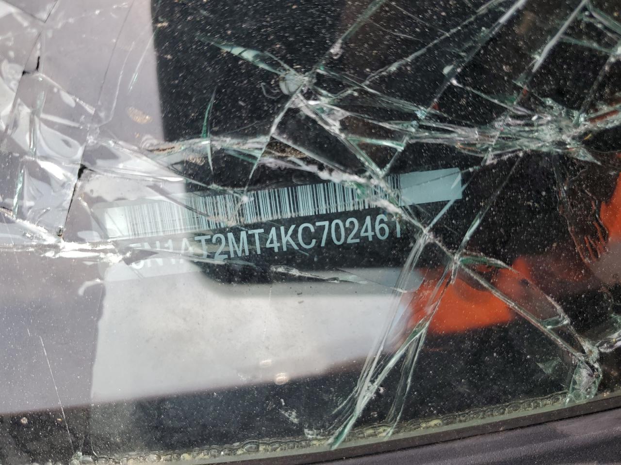 5N1AT2MT4KC702461 NISSAN ROGUE 2019