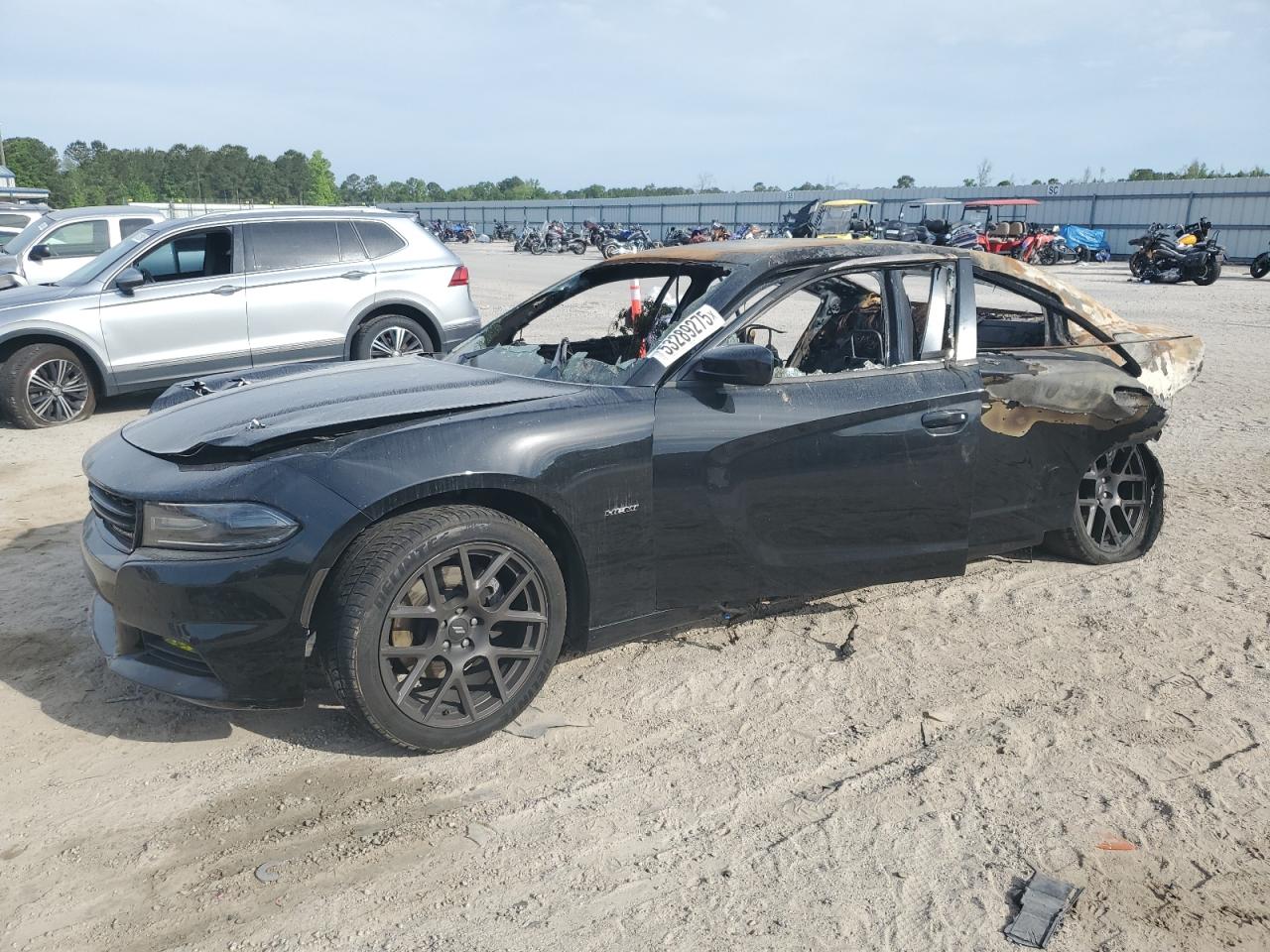2018 Dodge Charger R/T на продаже в Harleyville, SC - Burn