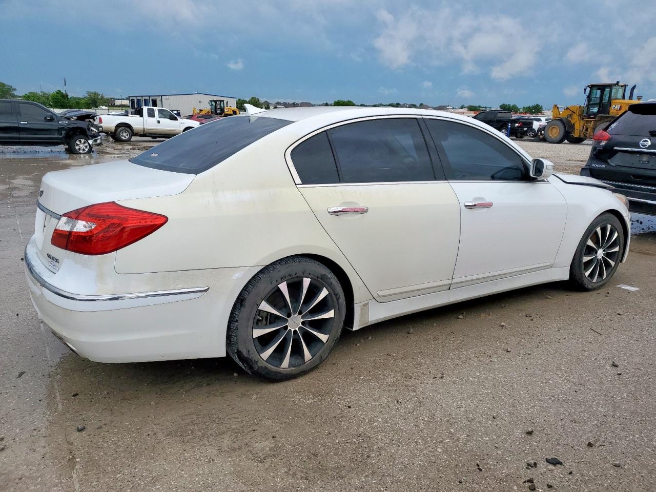 2012 Hyundai Genesis 3.8L VIN: KMHGC4DD1CU185758 Lot: 54589735
