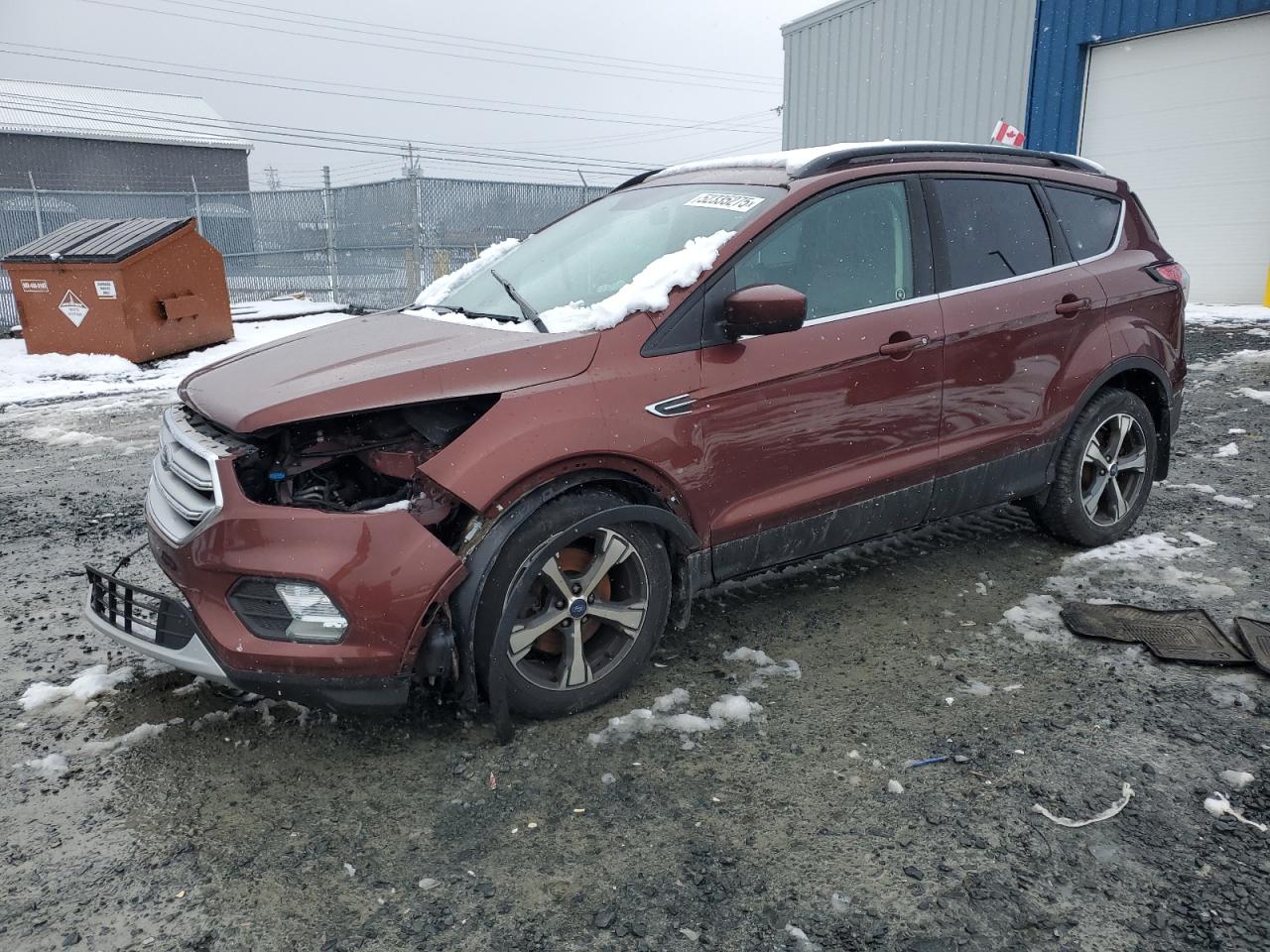 2018 Ford Escape Sel за продажба в Elmsdale, NS - Front End