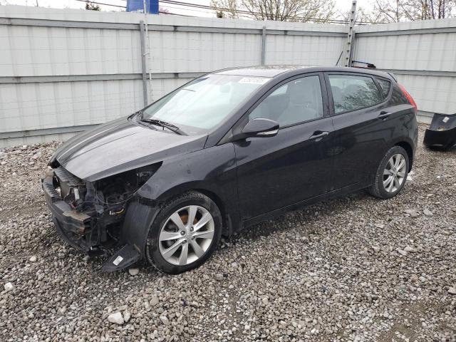  HYUNDAI ACCENT 2014 Чорний