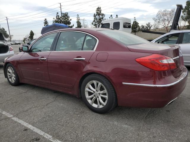 Седаны HYUNDAI GENESIS 2013 Бургунди