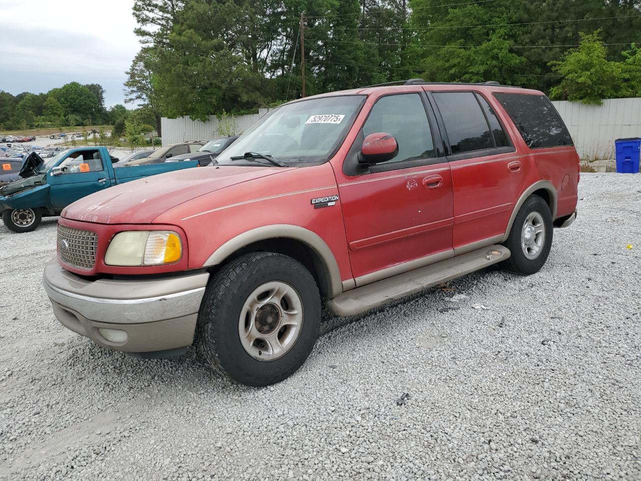 2002 Ford Expedition Eddie Bauer продається в Fairburn, GA - Rear End