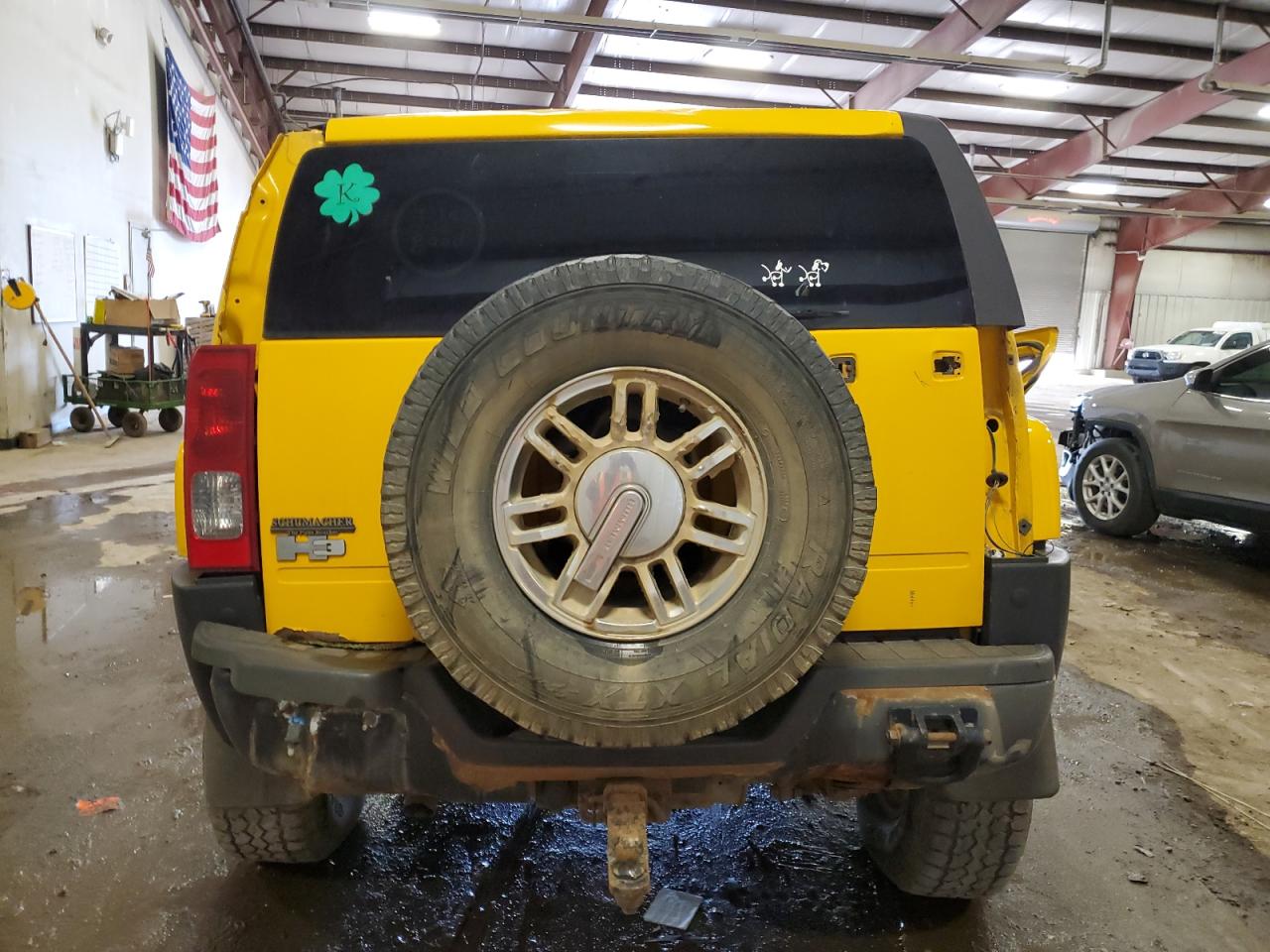 2007 Hummer H3 VIN: 5GTDN13E278117244 Lot: 53061795
