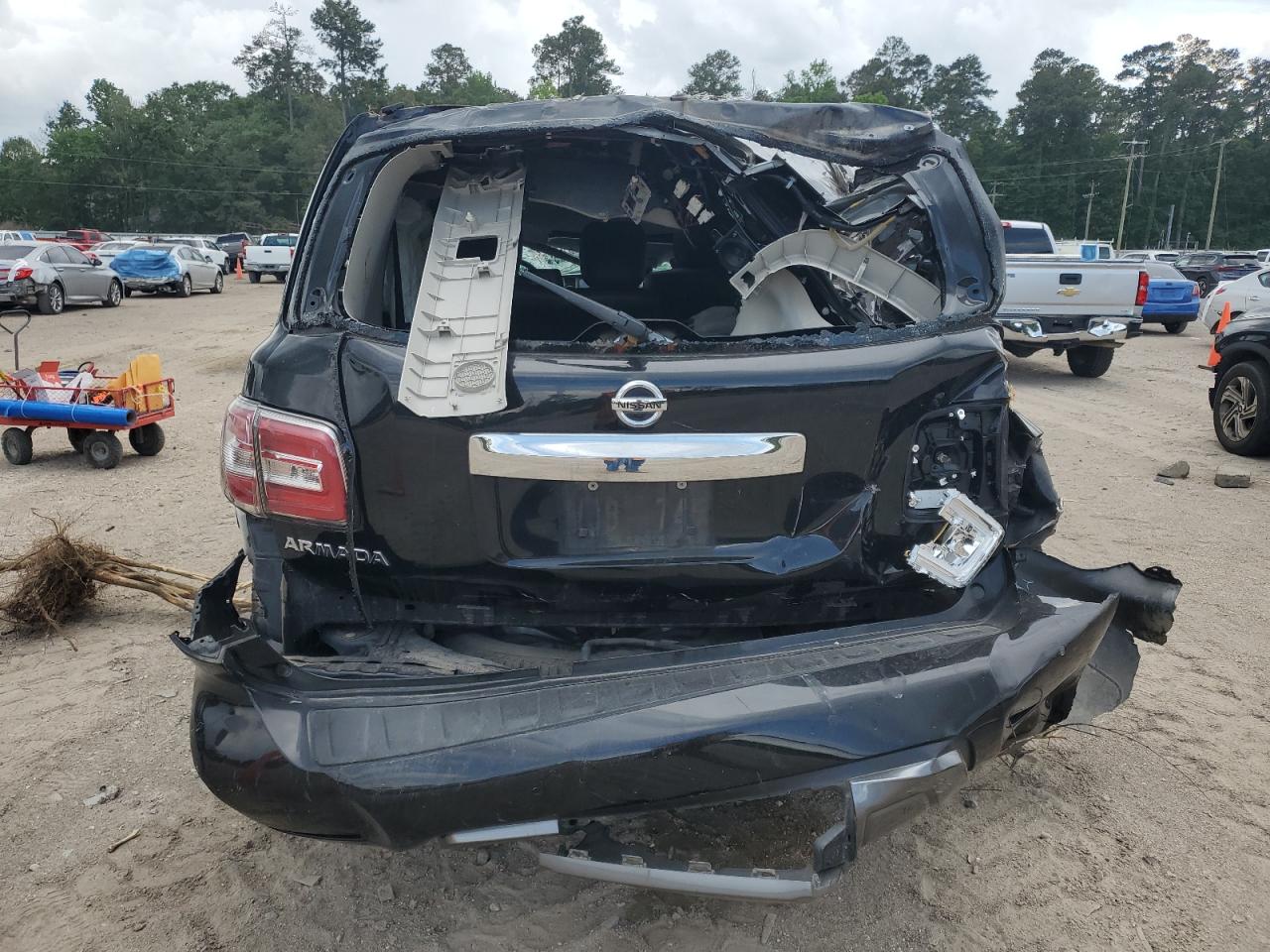 2019 Nissan Armada Sv VIN: JN8AY2NC6KX509990 Lot: 54208065