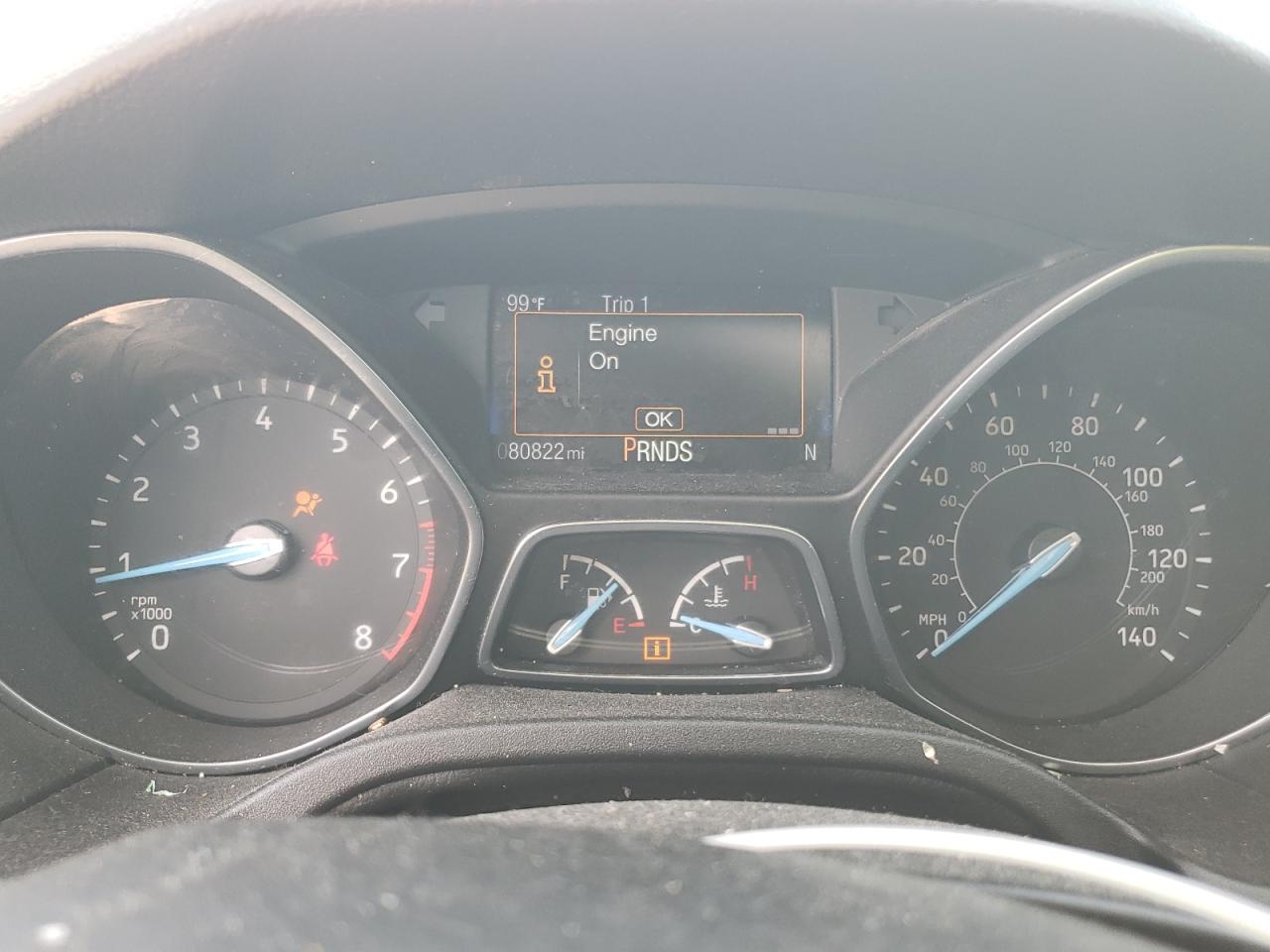 1FADP3N2XHL283063 FORD FOCUS 2017