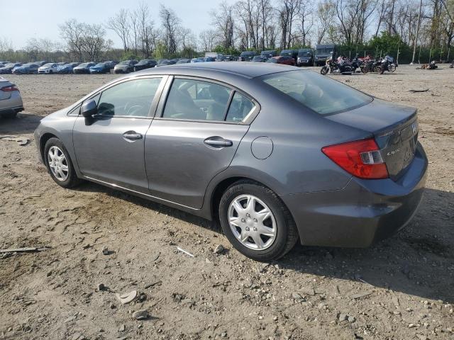  HONDA CIVIC 2012 Gray