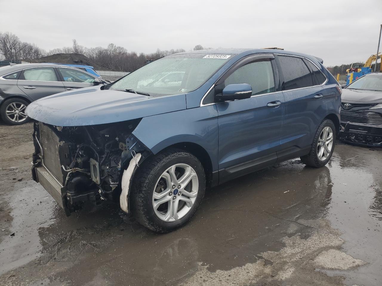 2018 Ford Edge Titanium for Sale in Duryea, PA - Front End