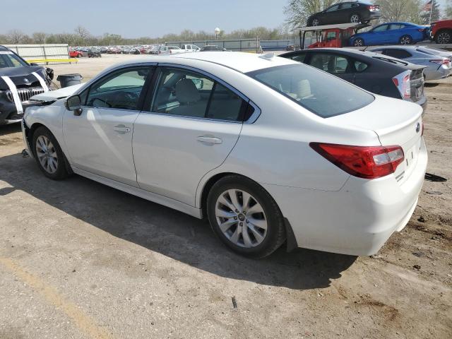  SUBARU LEGACY 2017 Белый