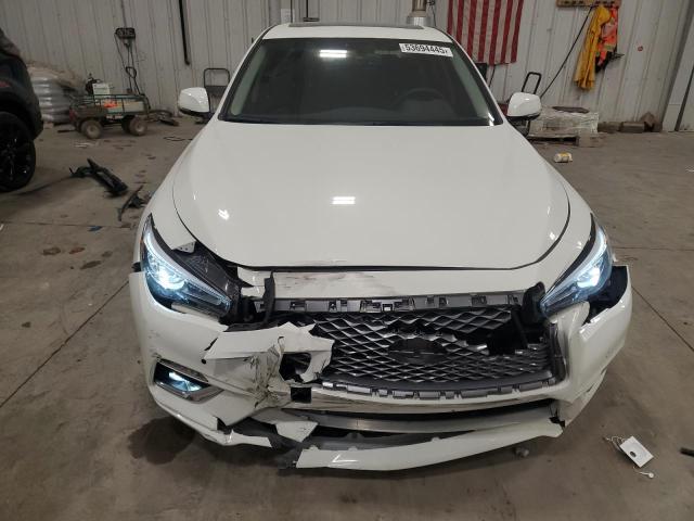  INFINITI Q50 2022 Biały