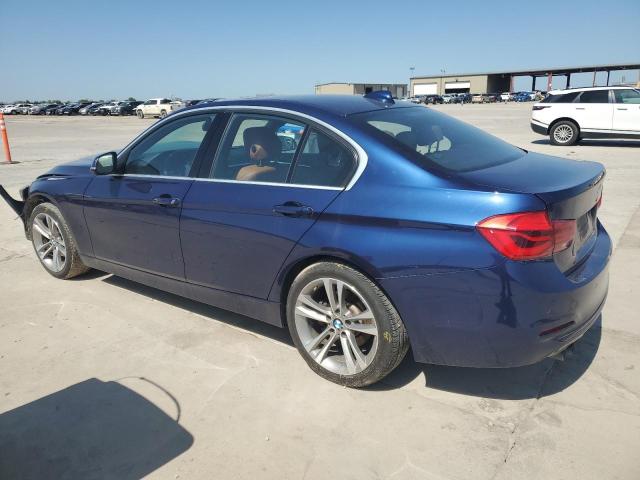  BMW 3 SERIES 2017 Синий