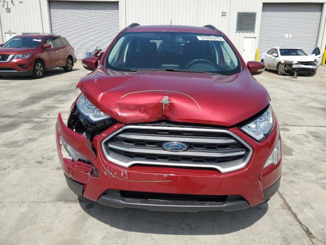  FORD ECOSPORT 2018 Czerwony
