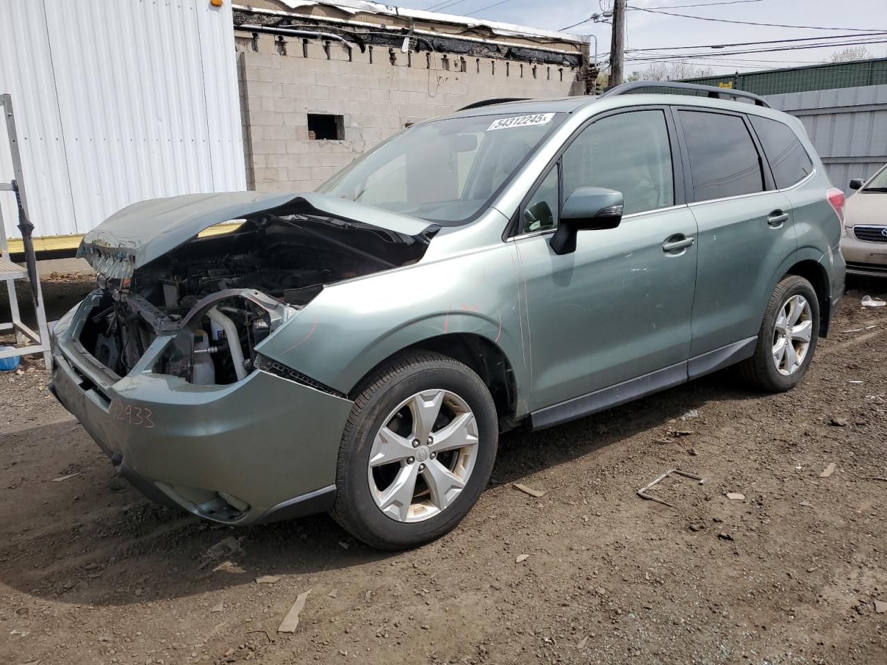 2014 Subaru Forester 2.5I Touring na sprzedaż w New Britain, CT - Front End