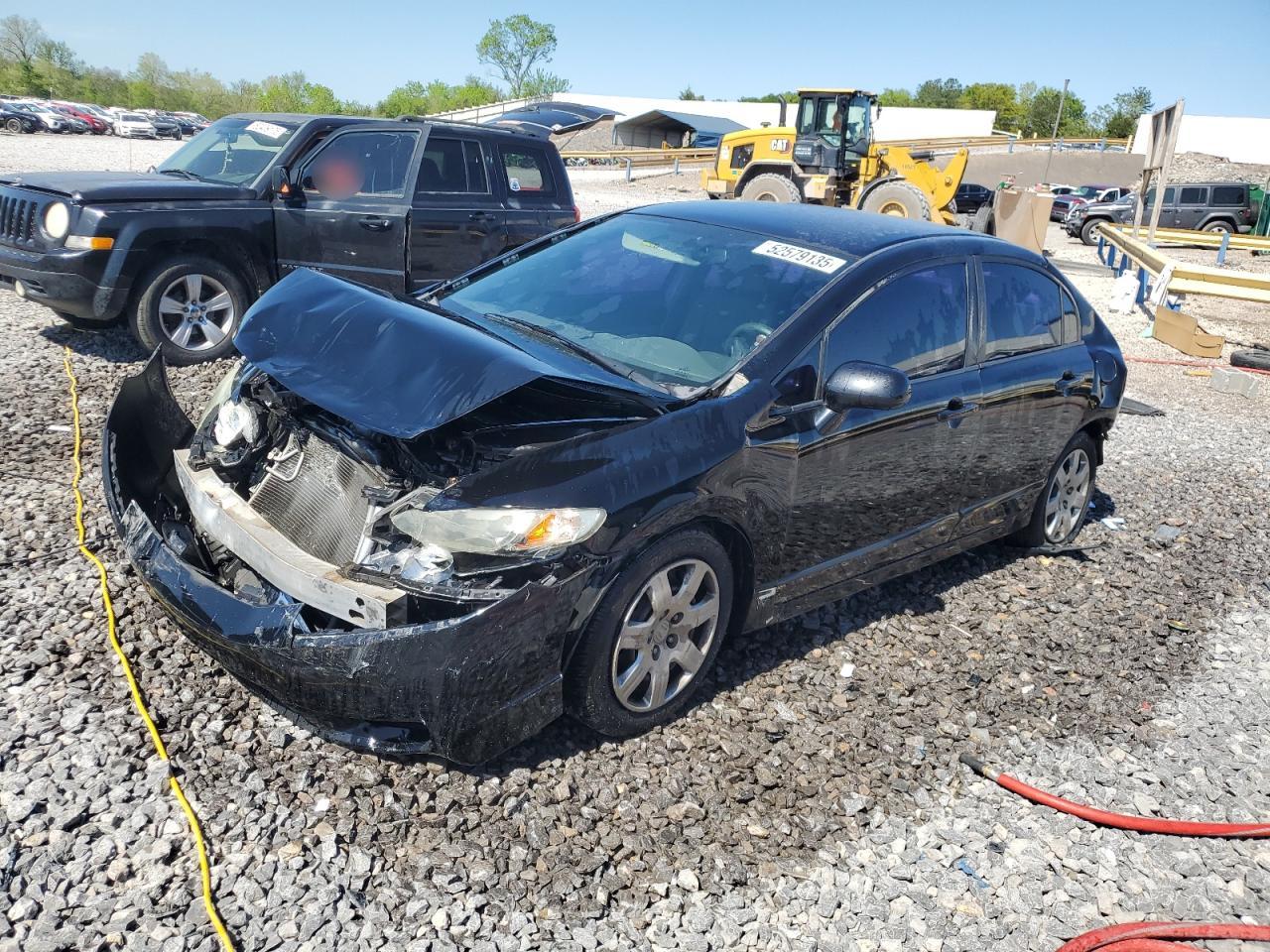 2010 Honda Civic Lx იყიდება Hueytown-ში, AL - Rear End