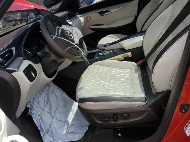  INFINITI QX50 2021 Czerwony
