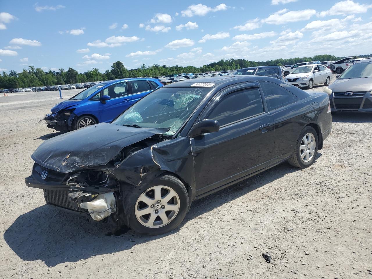 2003 Honda Civic Ex for Sale in Lumberton, NC - Front End