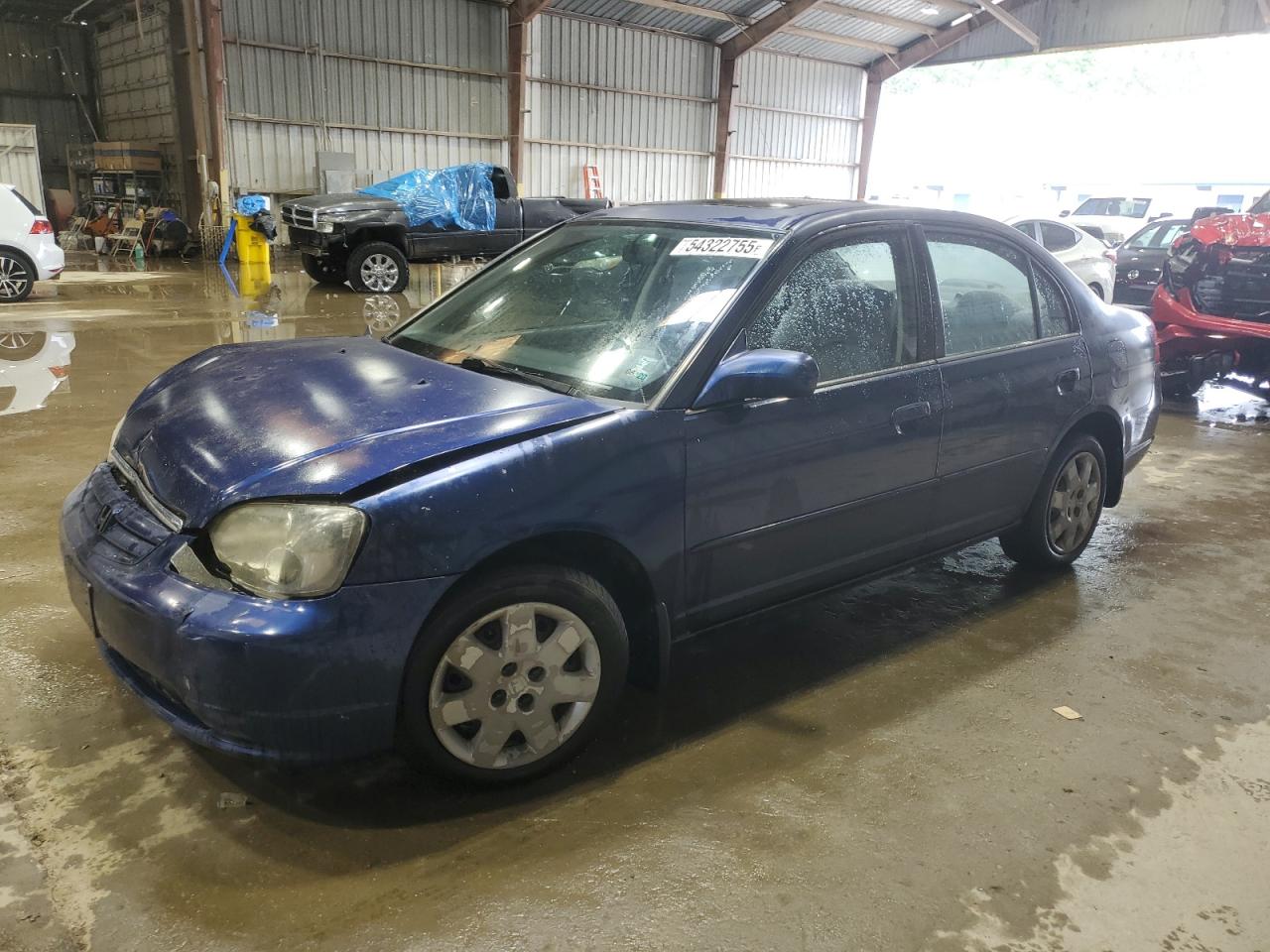 2001 Honda Civic Ex за продажба в Greenwell Springs, LA - Front End