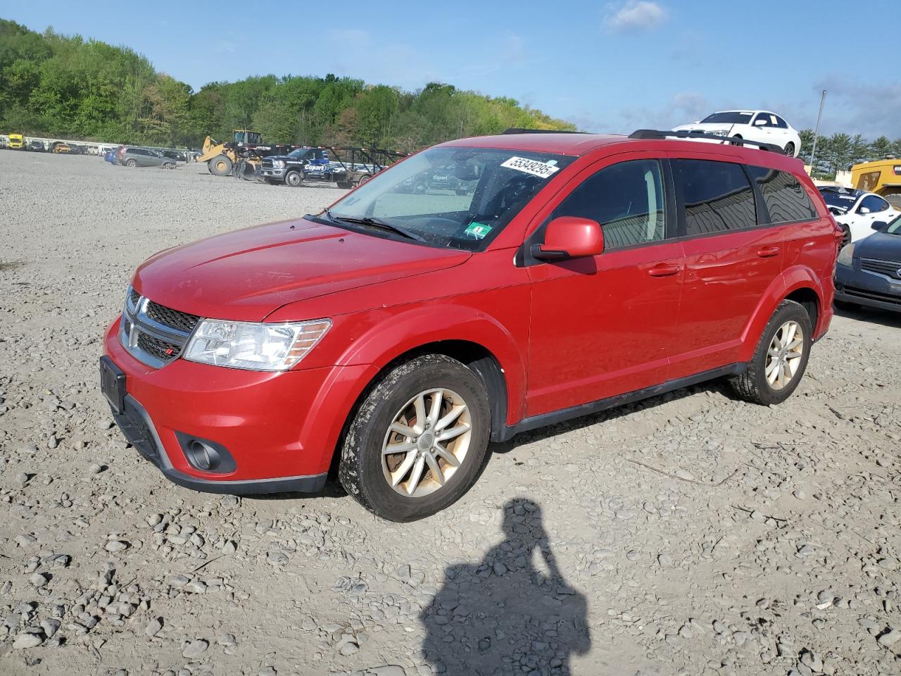 2015 Dodge Journey Sxt de vânzare în Windsor, NJ - Minor Dent/Scratches