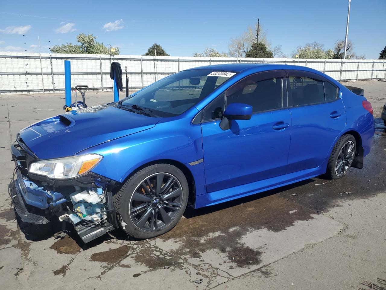 2018 Subaru Wrx na sprzedaż w Littleton, CO - Front End
