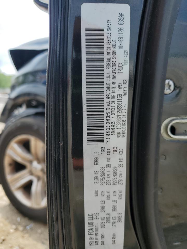 2017 Ram 1500 Sport VIN: 1C6RR6MT2HS501158 Lot: 54970205