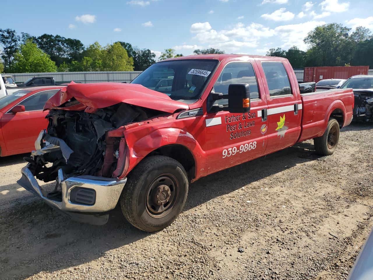 2014 Ford F250 Super Duty na sprzedaż w Theodore, AL - Front End