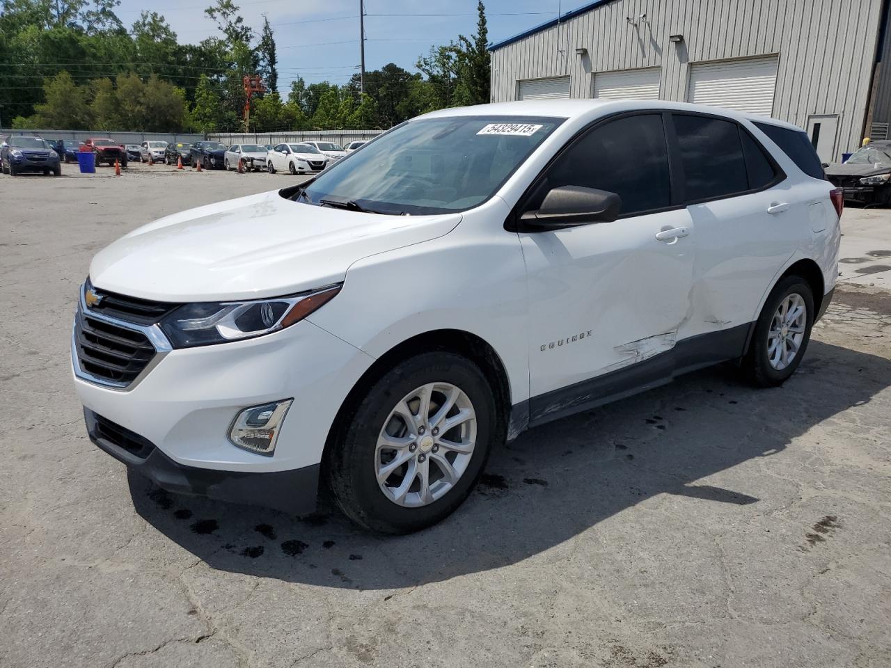 2020 Chevrolet Equinox Ls на продаже в Savannah, GA - Side