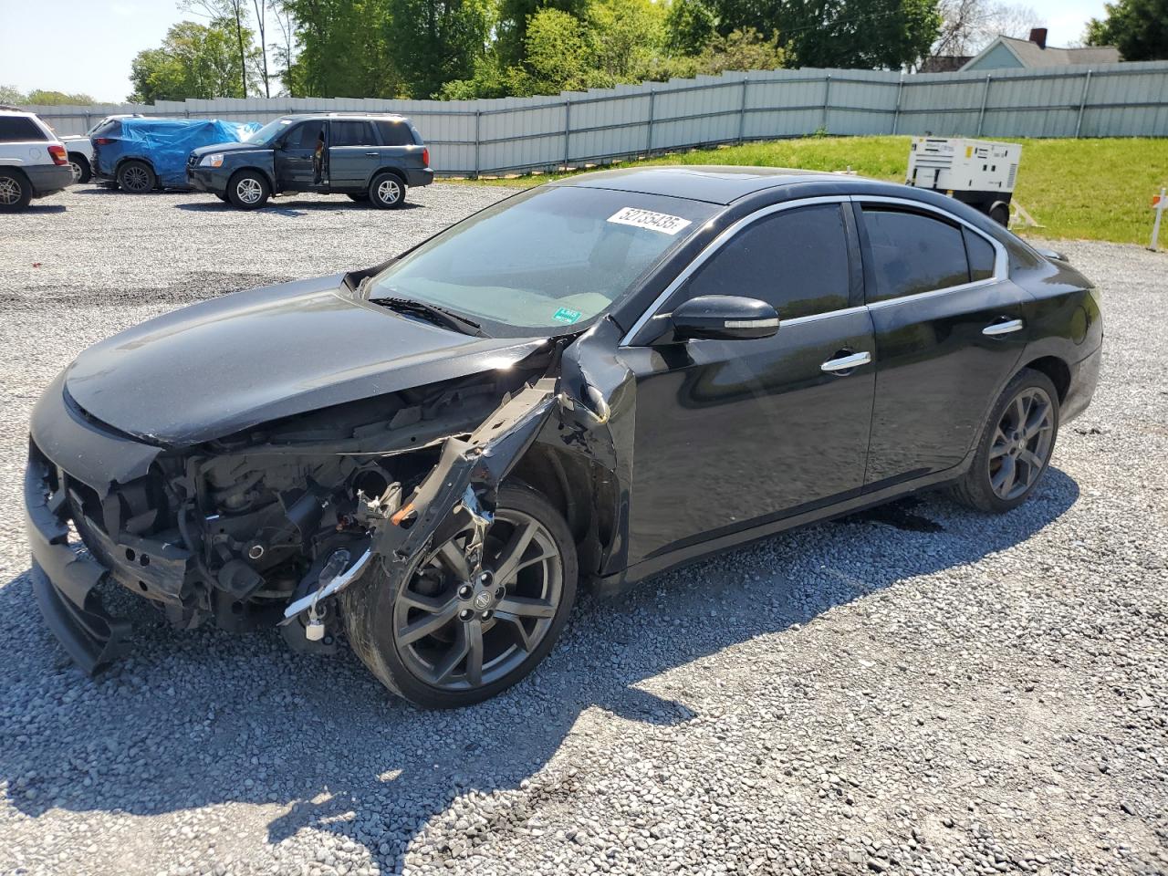 2012 Nissan Maxima S na sprzedaż w Gastonia, NC - Front End