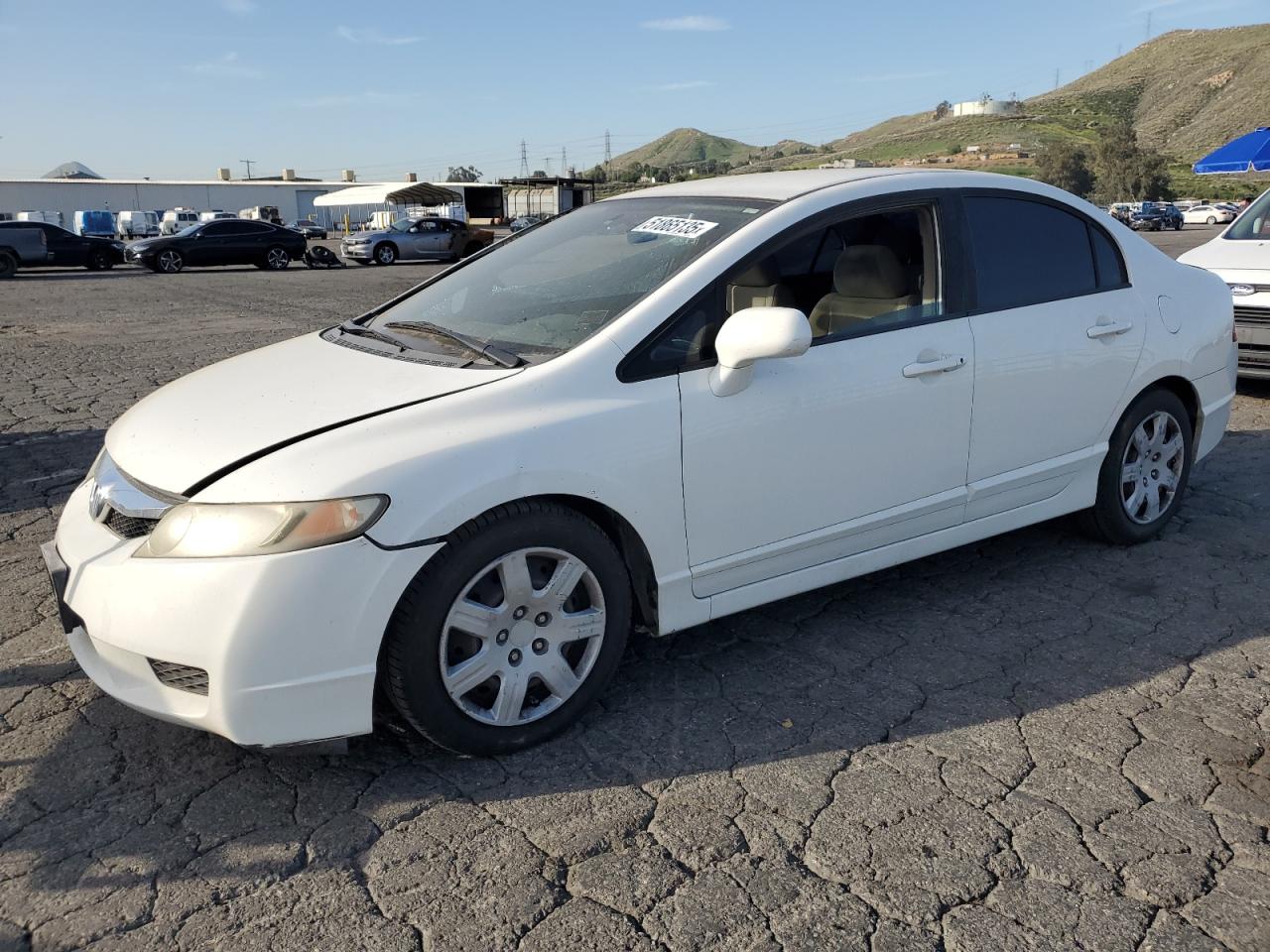 2010 Honda Civic Lx de vânzare în Colton, CA - Side