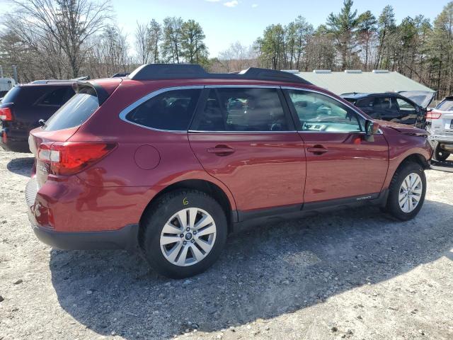  SUBARU OUTBACK 2015 Burgundy