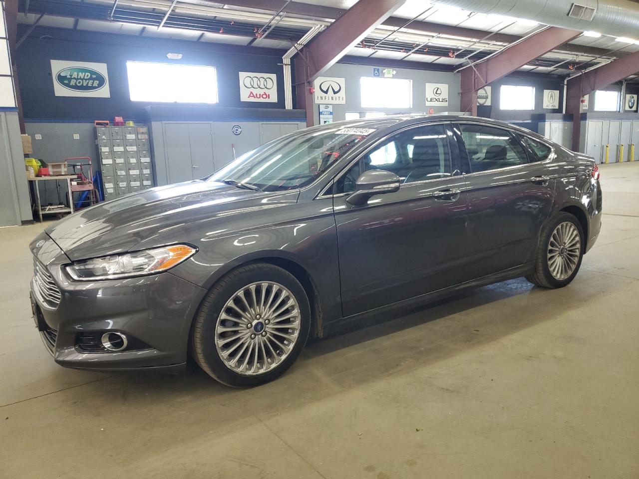 2016 Ford Fusion Titanium за продажба в East Granby, CT - Hail