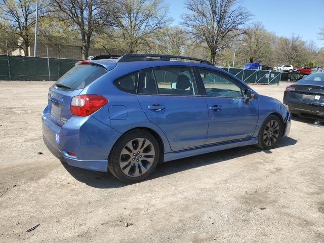 Crossovers SUBARU IMPREZA 2015 Granatowy