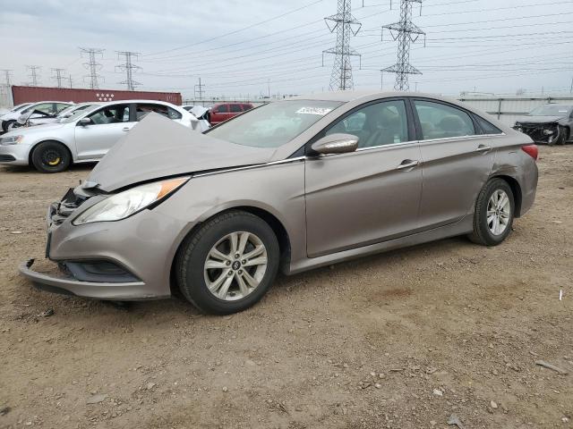  HYUNDAI SONATA 2014 tan