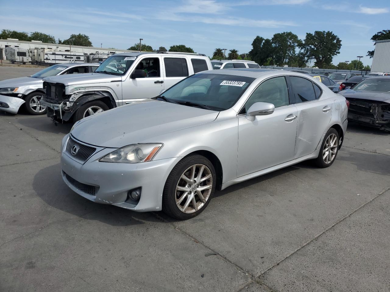 2012 Lexus Is 250 na sprzedaż w Sacramento, CA - Side
