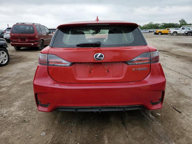  LEXUS CT 200 2014 Красный