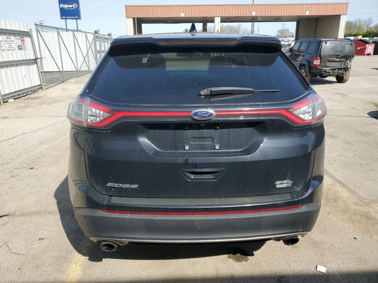 2018 Ford Edge Sel VIN: 2FMPK4J96JBC21062 Lot: 54653425