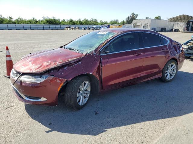 Седани CHRYSLER 200 2015 Бордовий