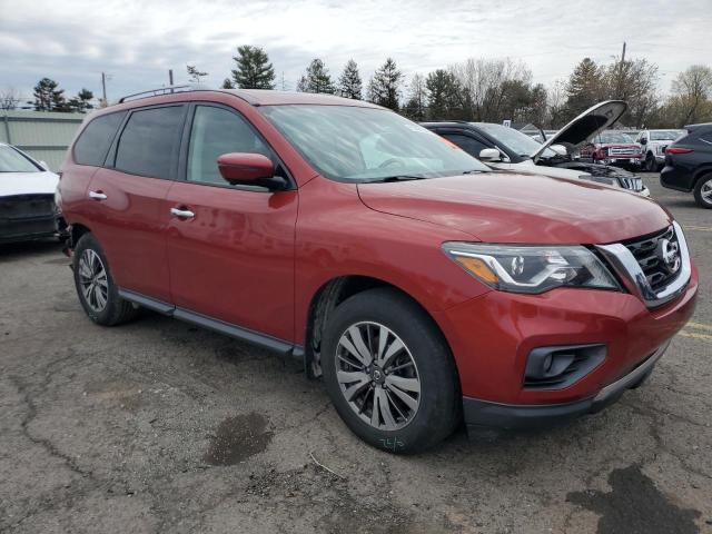  NISSAN PATHFINDER 2017 Red