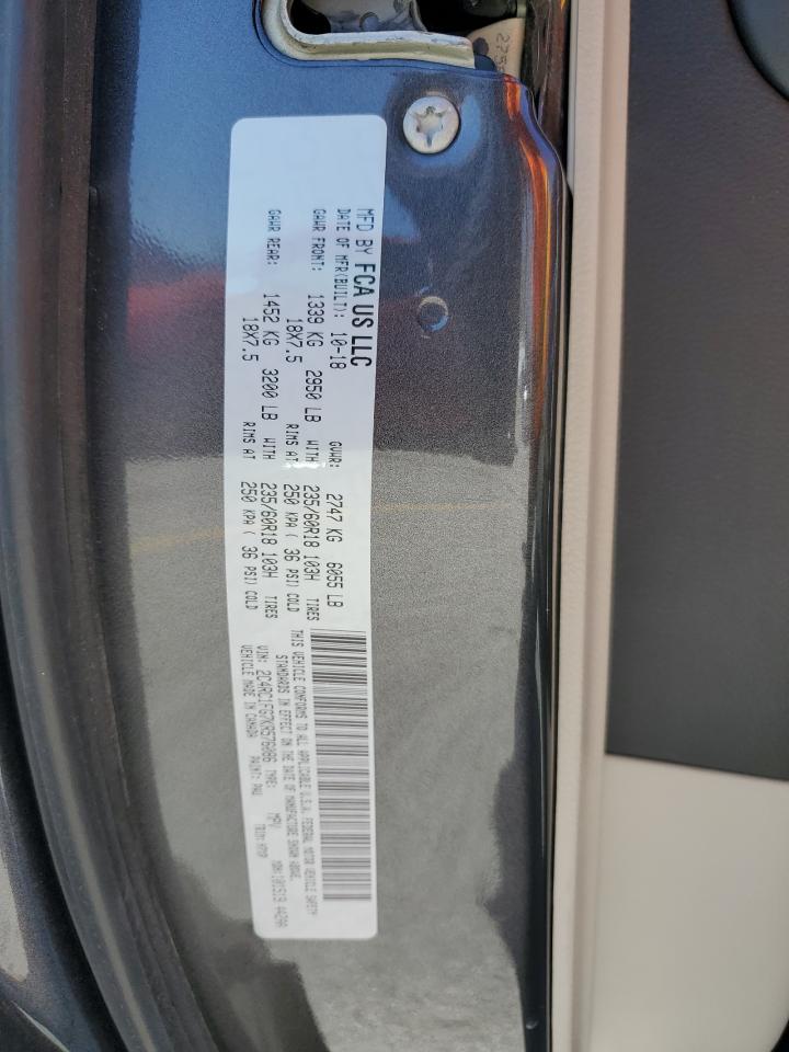 2019 Chrysler Pacifica Touring Plus VIN: 2C4RC1FG7KR576086 Lot: 52412305