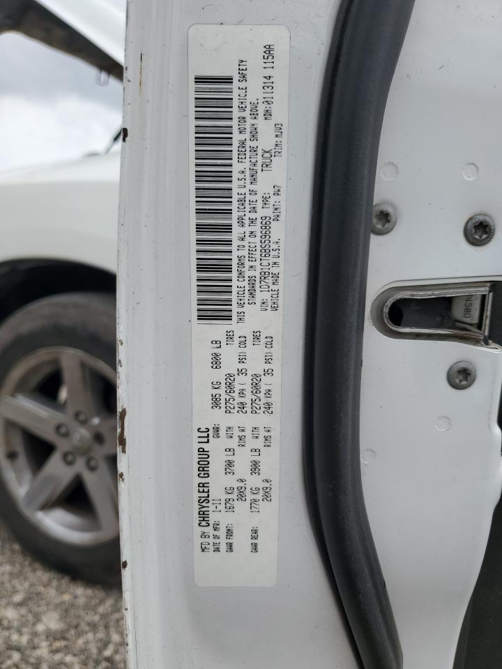 2011 Dodge Ram 1500 VIN: 1D7RB1CT6BS596869 Lot: 54349315
