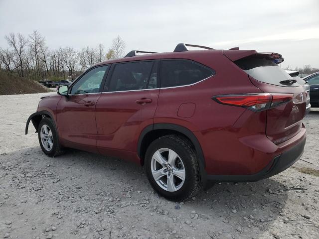  TOYOTA HIGHLANDER 2021 Burgundy
