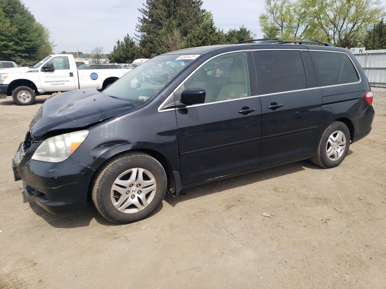 2007 Honda Odyssey Exl продається в Finksburg, MD - Front End
